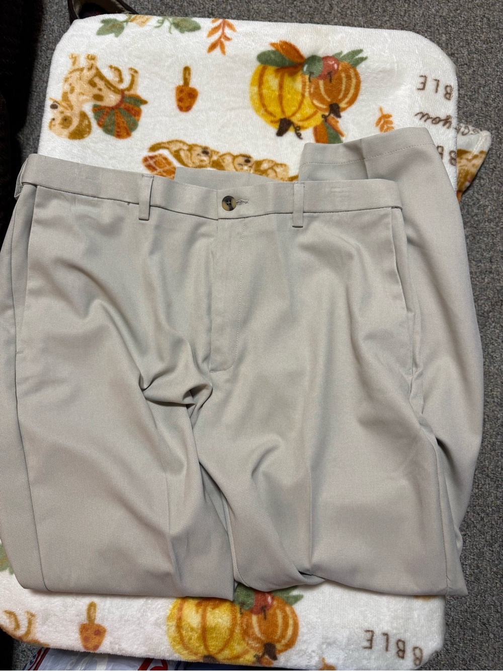 Men's Dress Pants in Light Gray